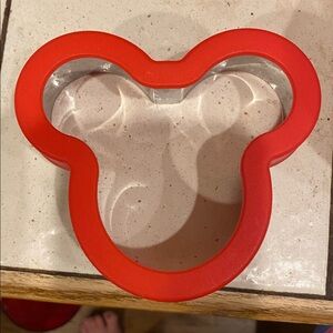 Mickey Mouse Cookie Cutters &sandwich maker (eliminates crust) or clay craft use